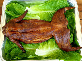 Кролик горячего копчения